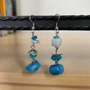 ⭐️ Blue Stone Earrings